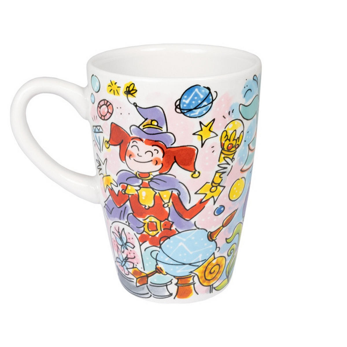 XL-BECHER Symbolica in Bunt - 500 ml - Multicolor, Keramik (0.5L) - Blond Amsterdam