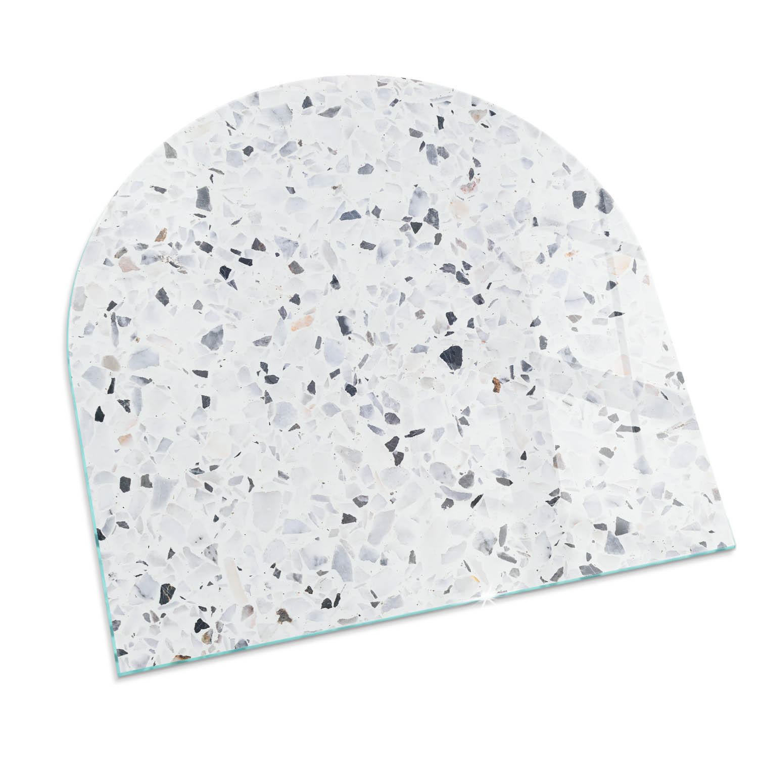 TULUP PODLOŽKA POD KRB 100x100 cm - Kamenný vzor s částicemi