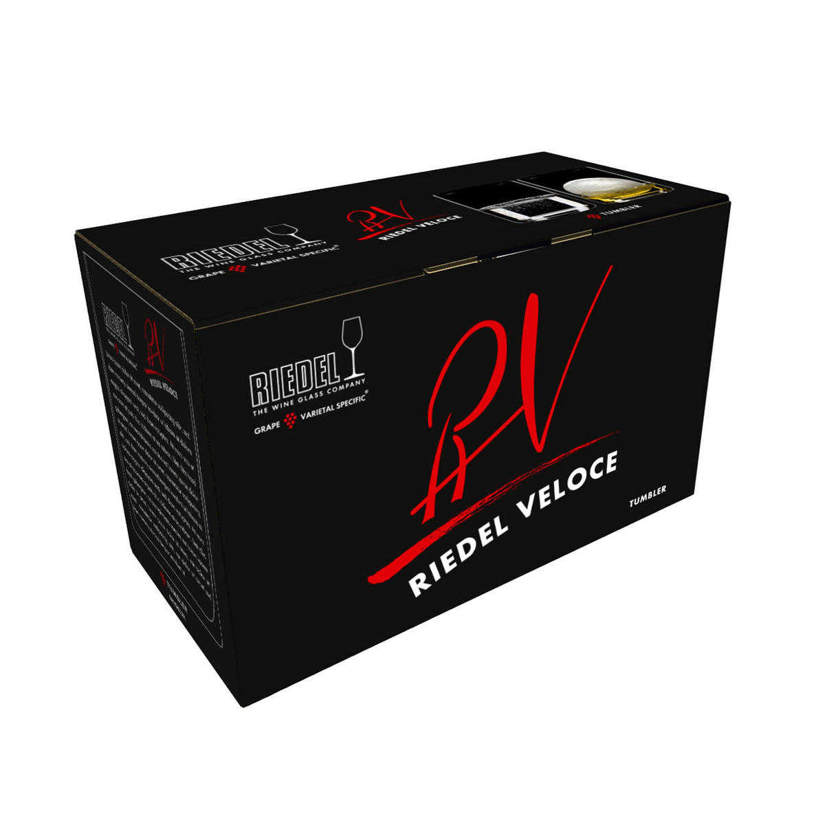 WASSERBECHER Veloce transparent 430 ml 2er Set - Transparent, Glas (0.43L) - Riedel