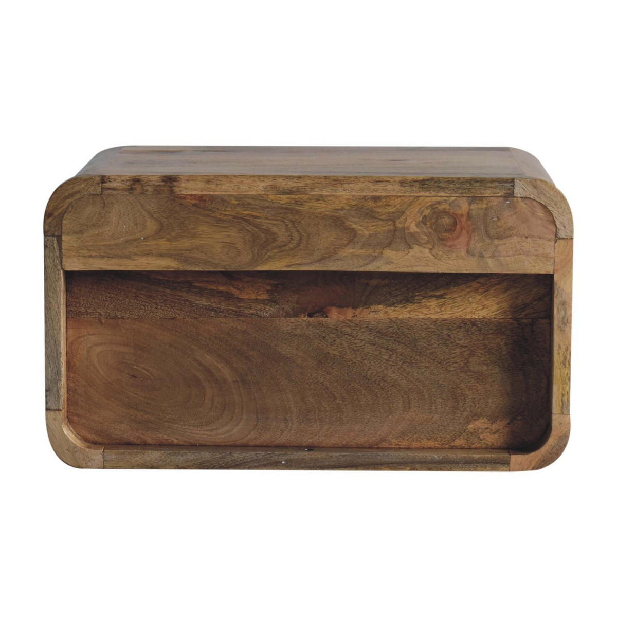 NACHTTISCH Levitate - Beige/Messingfarben, Holz/Metall (45/25/32cm) - Artisan Furniture