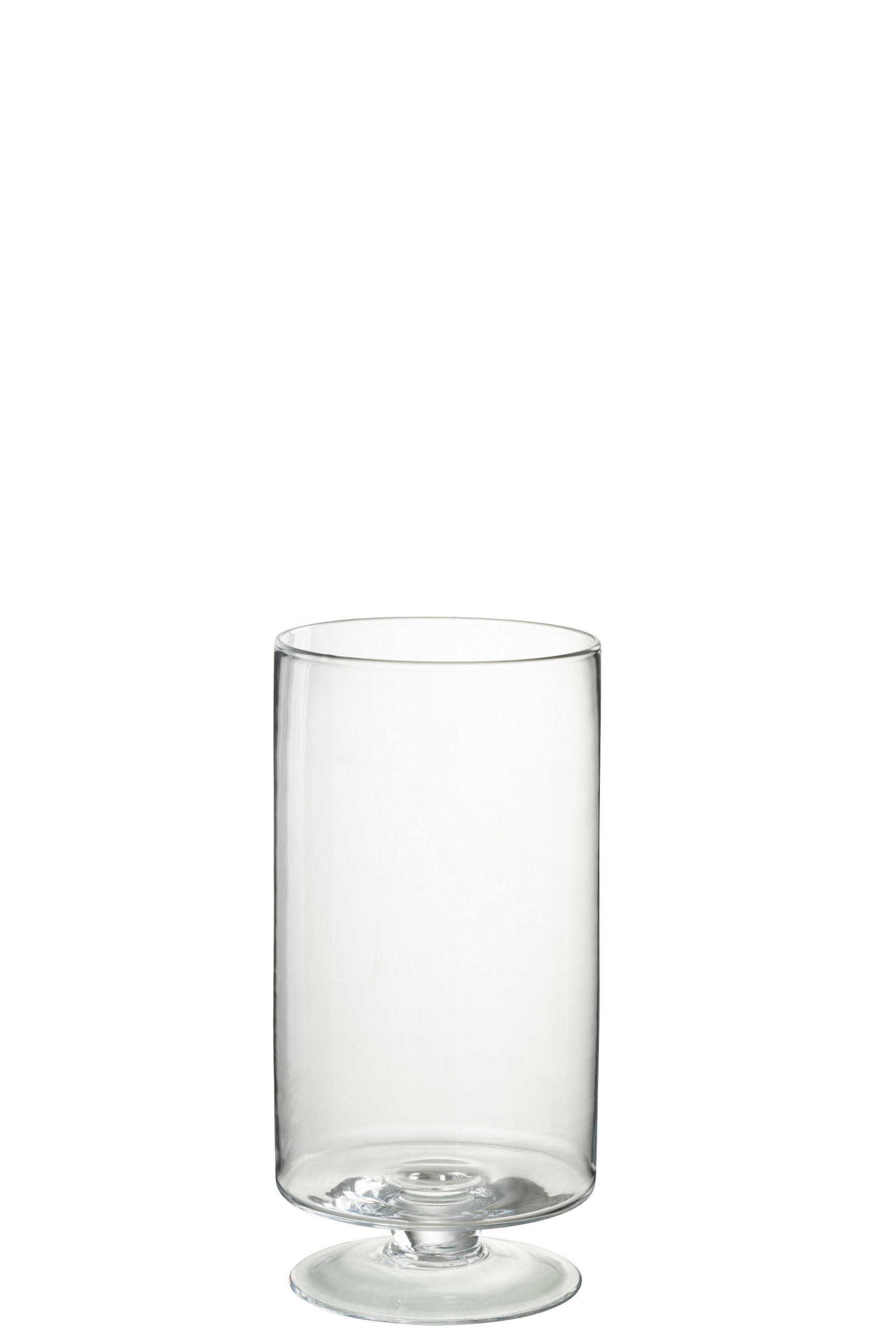 KERZENHALTER FLAMMENKELCH - Glas - Transparant - M - Transparent, Glas (15/30cm) - J-Line