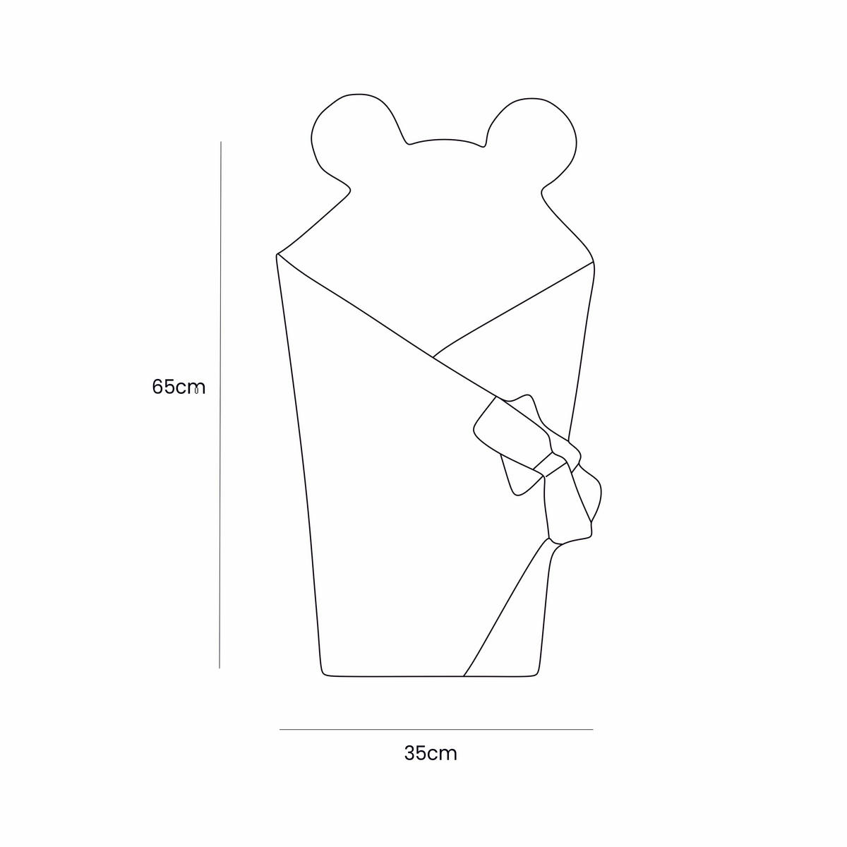 BABYWICKELTUCH, Aesthetic, écru - Weiß, Textil (35/65cm) - MeowBaby