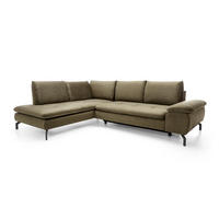 ECKSOFA VESPA Grün 271x206x82 cm - Grün, Textil (271/206cm) - FURNLUX