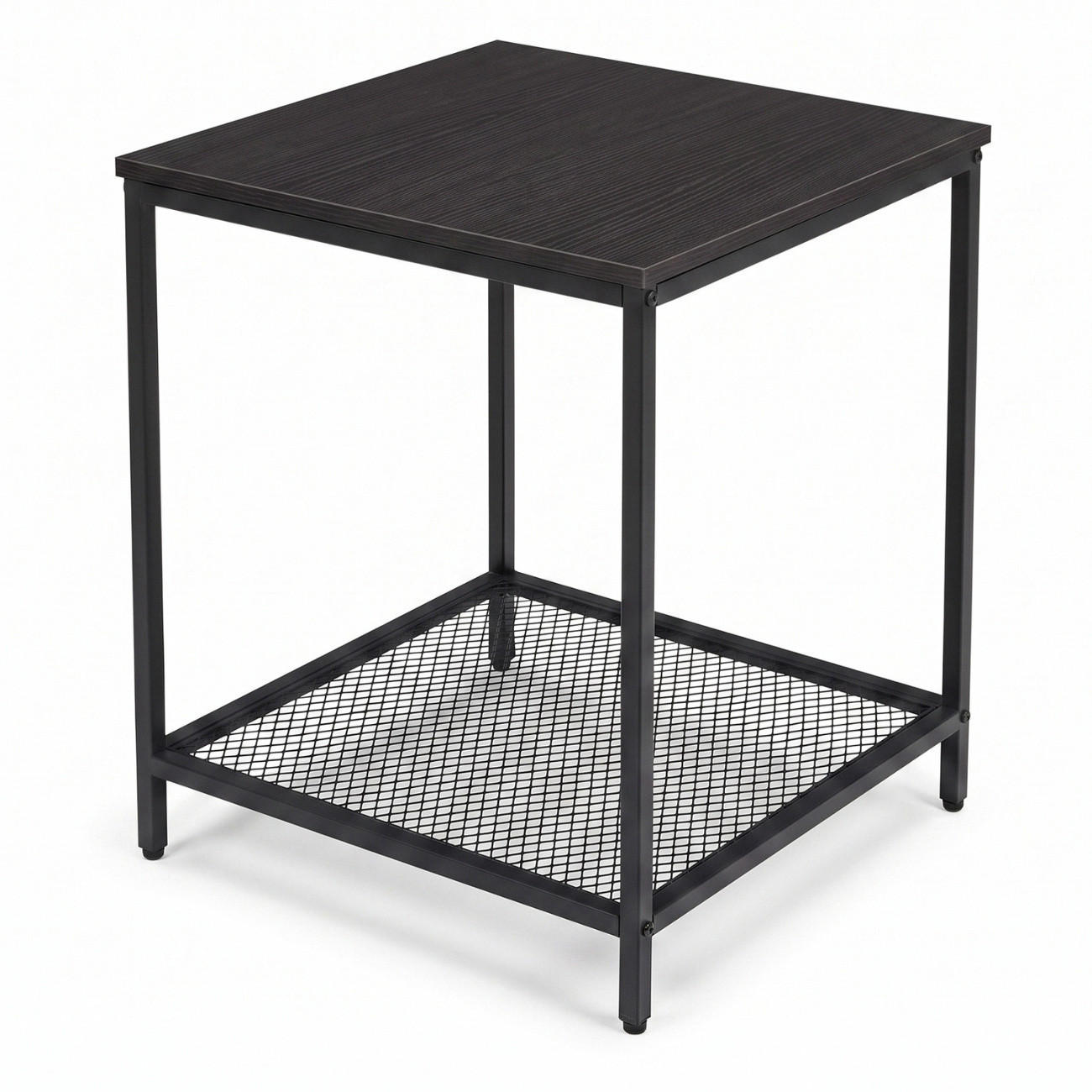 Scena Living Beistelltisch Schwarz 45x55x45 cm