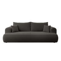 SCHLAFSOFA Ovo Dunkelgrau Boucle - Dunkelgrau, Textil (250/96/110cm) - Selsey