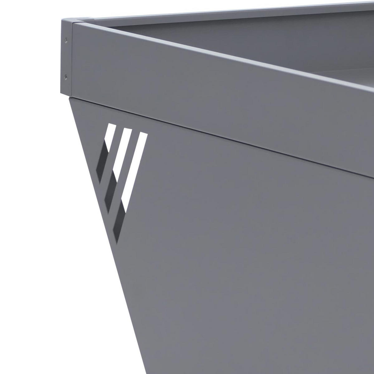 GARÁŽ pro sekačku Grey - šedá, kov (60/39/70cm) - MCW