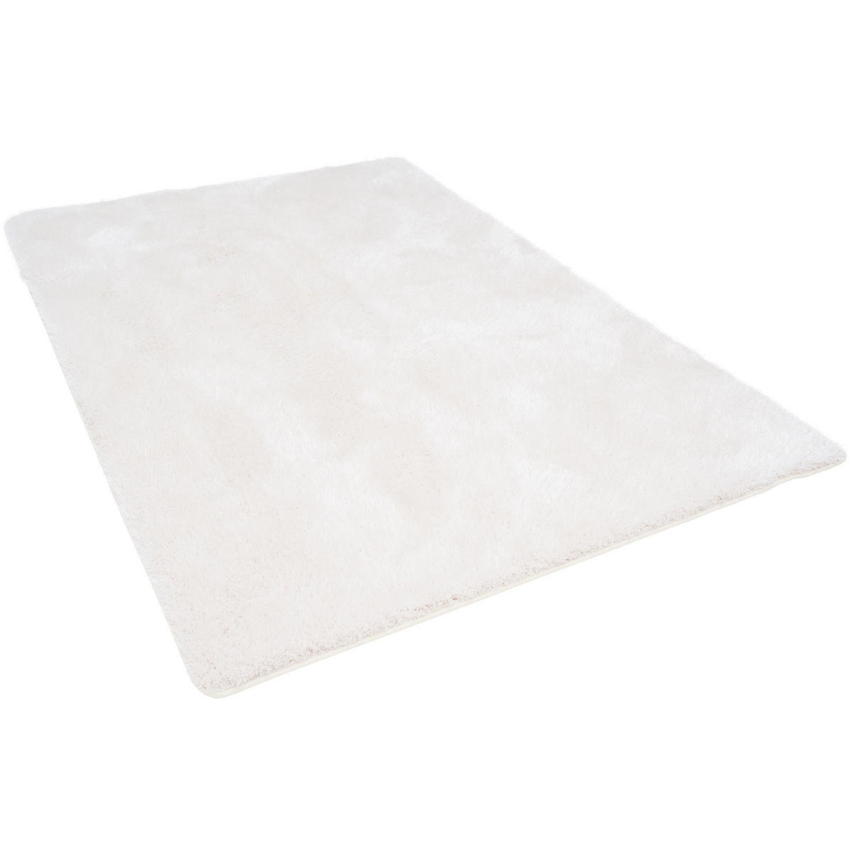 HOCHFLOR SHAGGY TEPPICH LUXUS FEELING MIX - Weiß, Textil (80/240cm) - Snapstyle