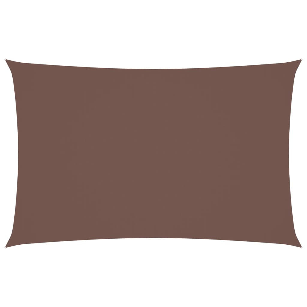 SONNENSEGEL Oxford-Gewebe Rechteckig 2x4,5 m Braun - Braun, Textil (450/200cm) - furnicato
