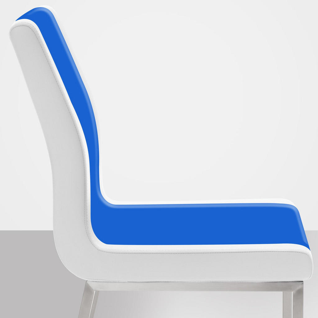 Thumbnail - CLP Stuhl, Weiß, Textil, 40x88x50 cm, Esszimmer, Stühle, Esszimmerstühle, Vierfußstühle