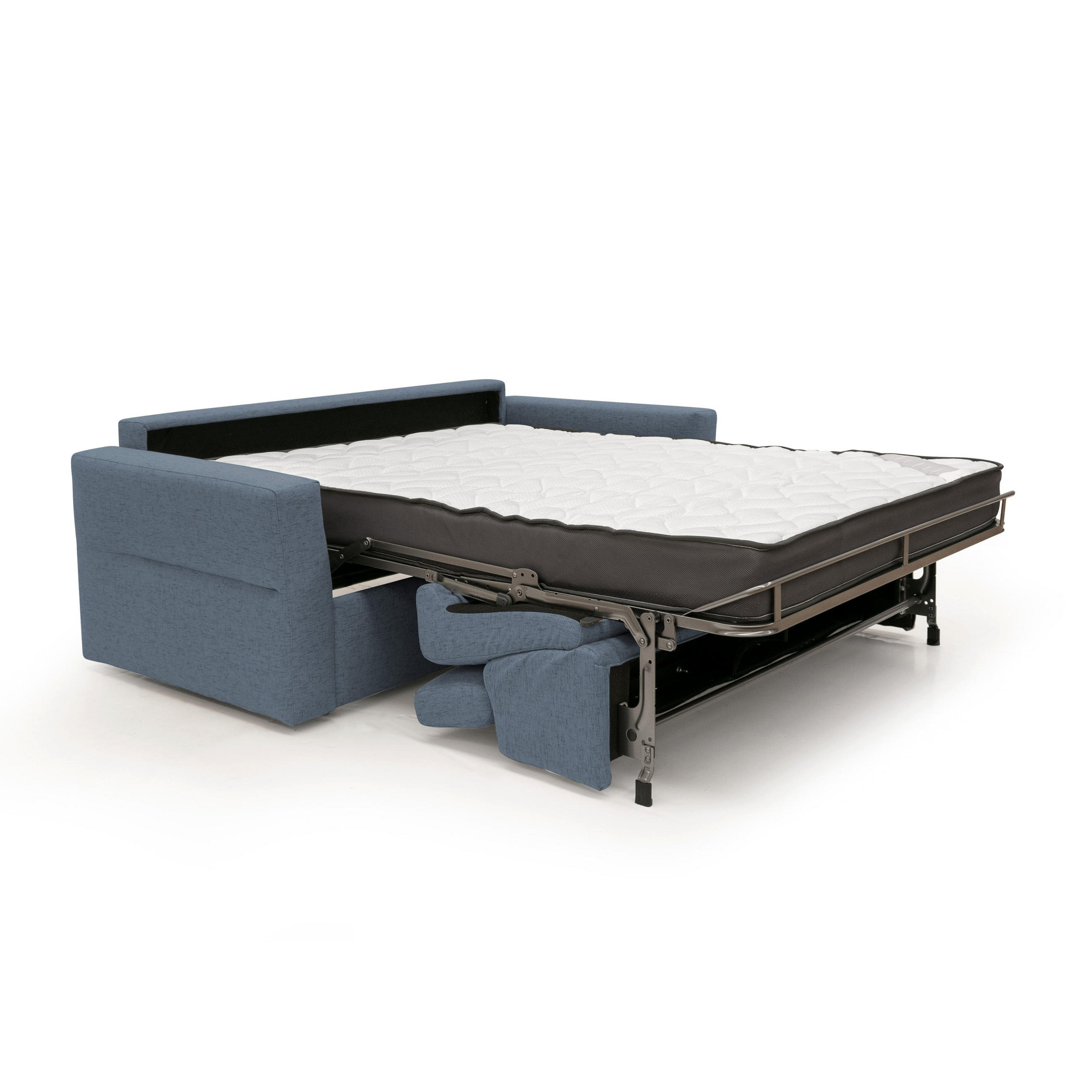 SCHLAFSOFA Avalon - Blau, Textil (200/100/95cm) - Divani.store