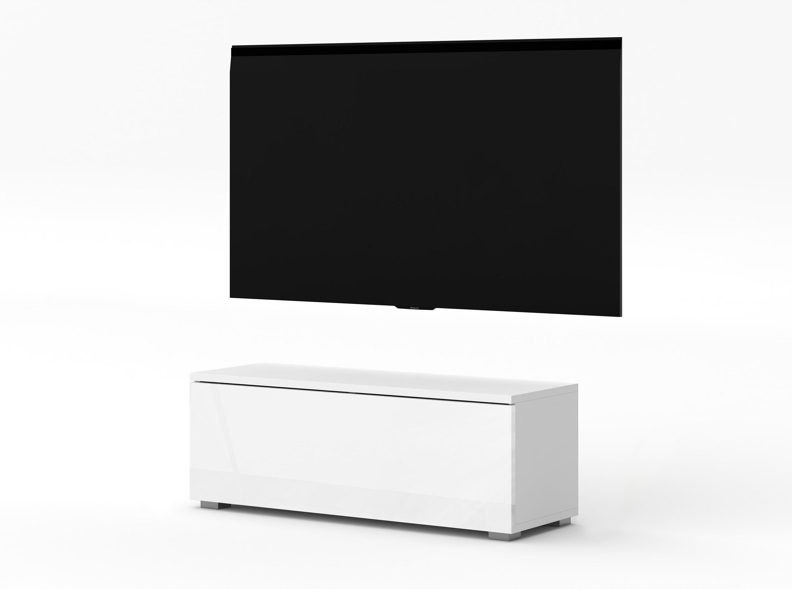 AX Living Lowboard Weiß 100x36.5x32 cm