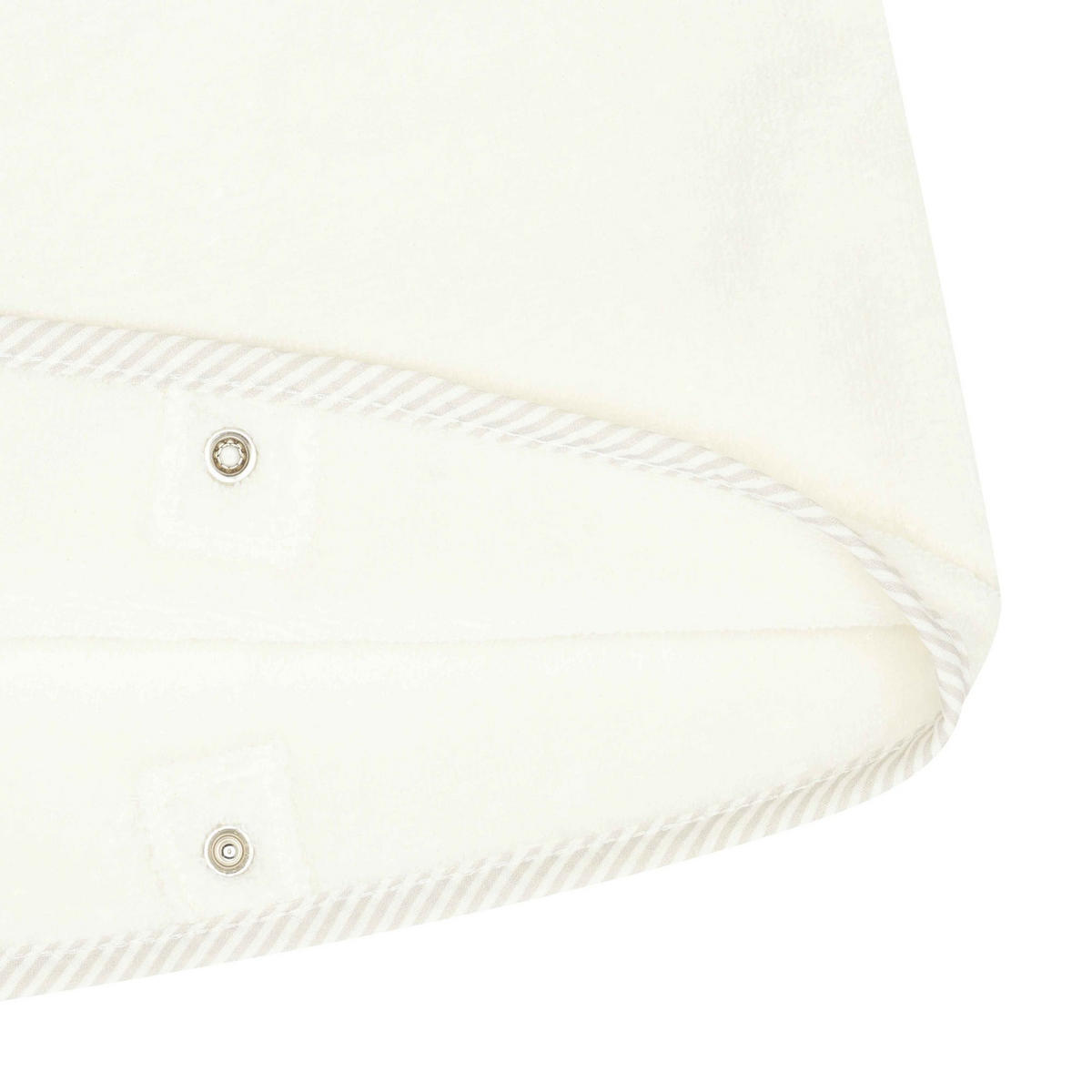 BADEMANTEL Unisex Weiß Baumwolle - Weiß, Textil (Einheitsgrößenull) - Steiff