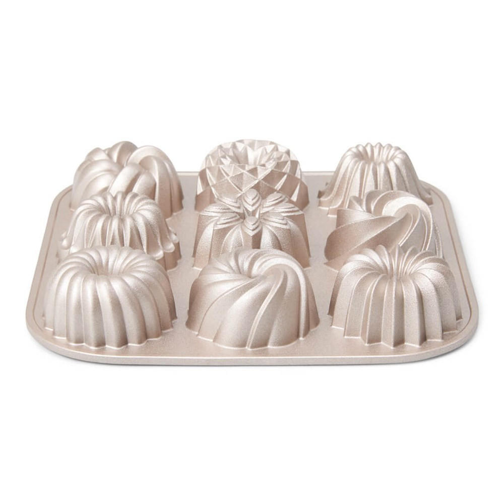 BACKFORM Silber 24/24/3.5 cm PAT04521 - Silberfarben, Metall (24/3.5/24cm) - Patisse 