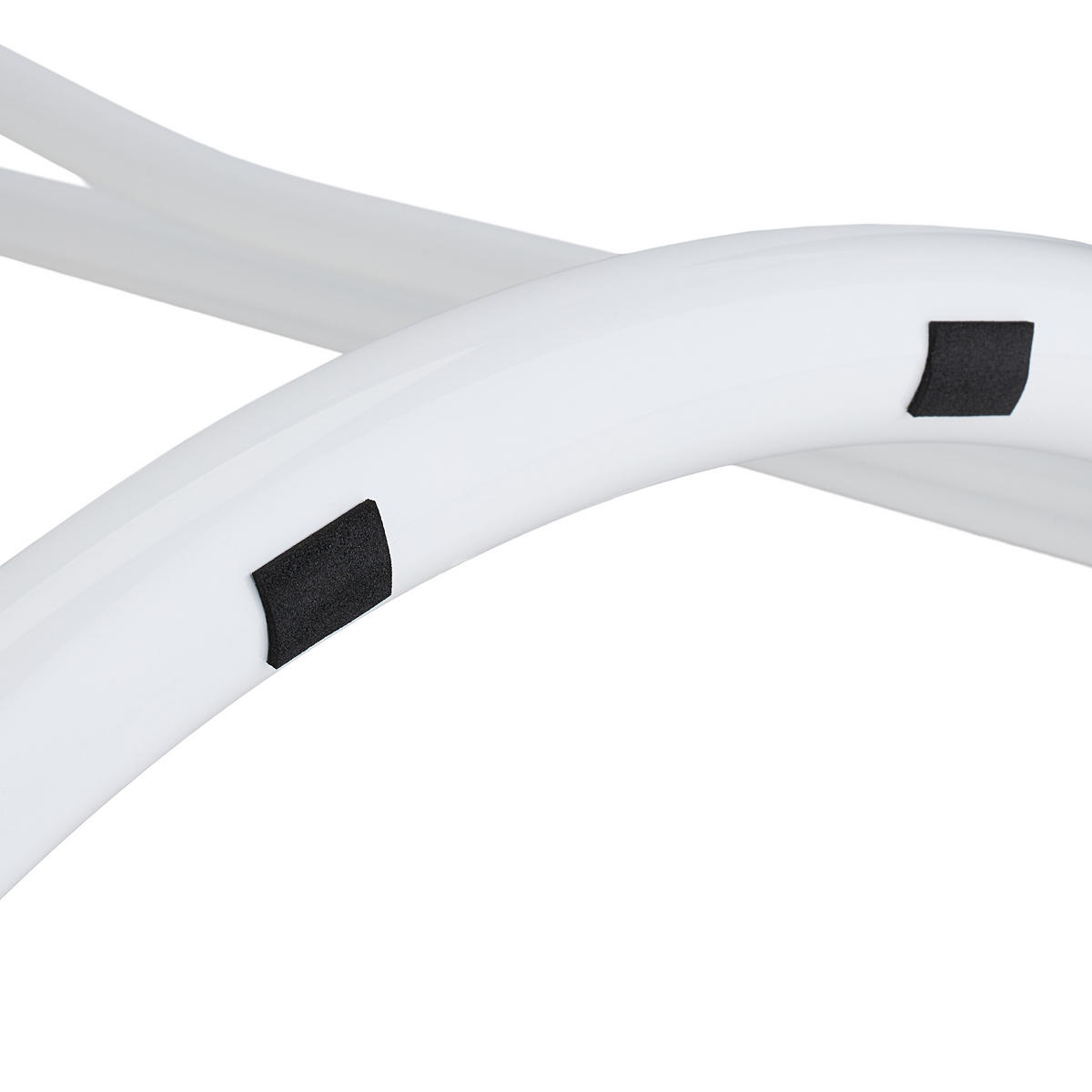 HANDTUCHSTÄNDER - Weiß, Metall (66/86/21cm) - Relaxdays