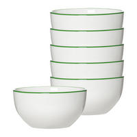 MÜSLISCHALEN Adela grün ø 14 cm 6er Set - Grün, Keramik (14cm) - Ritzenhoff Breker