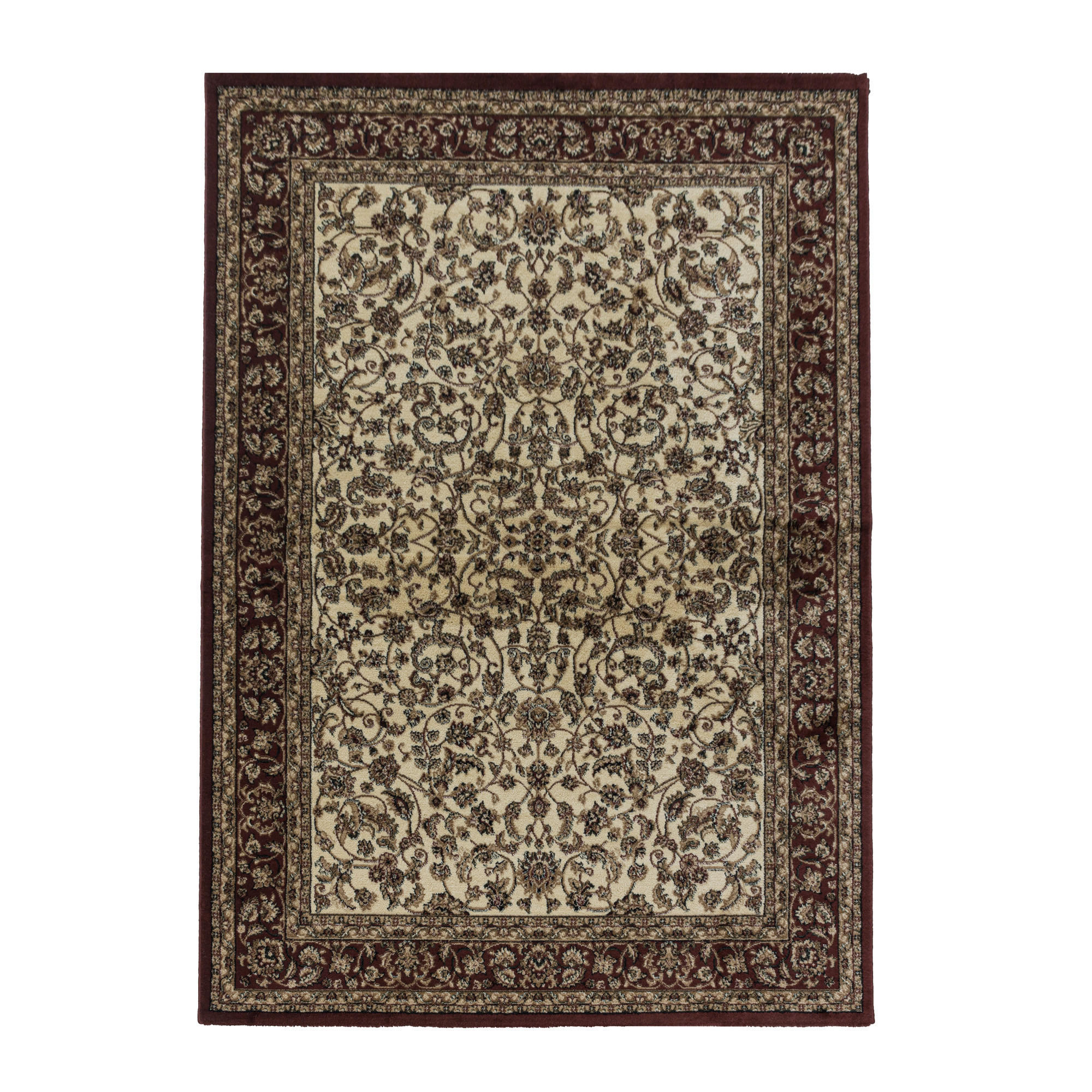 TEPPICH Kurzflor GEISLER in Creme, orientalisch, 200 x 290 cm - Beige, Textil (200/290cm) - KADIMA DESIGN