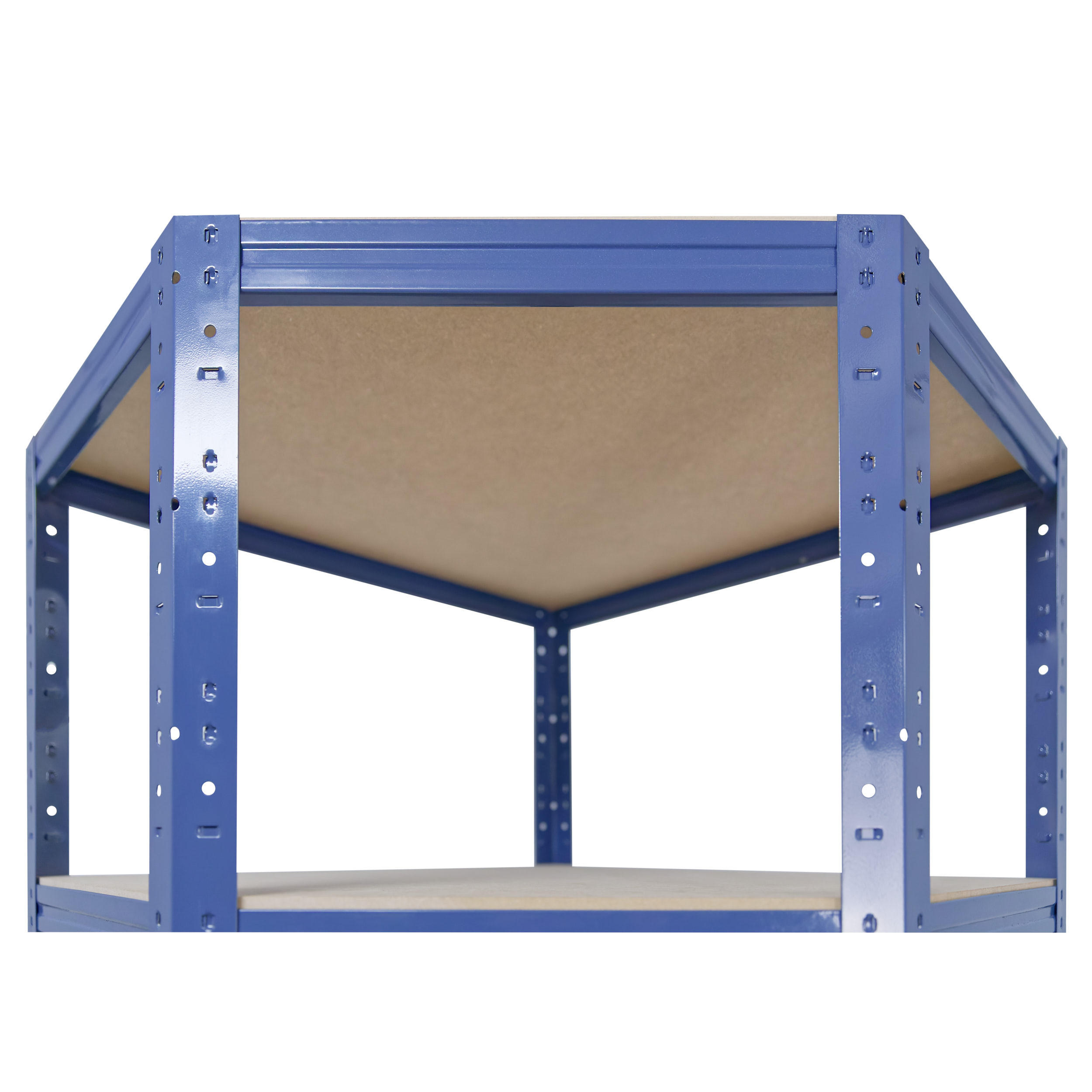 shelfplaza ECKREGAL Blau 70cm × 45cm × 200cm