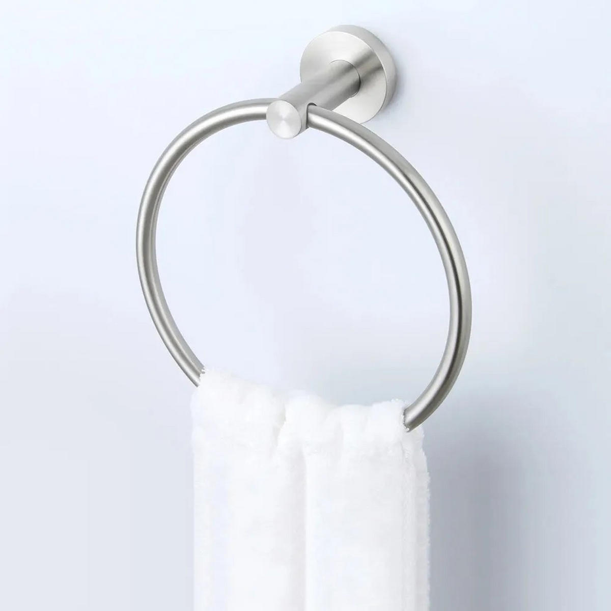 HANDTUCHHALTER Rea 332915 Mist 05 Brush Nickiel - Nickelfarben, Metall (15.5/17/15.5cm) - REA