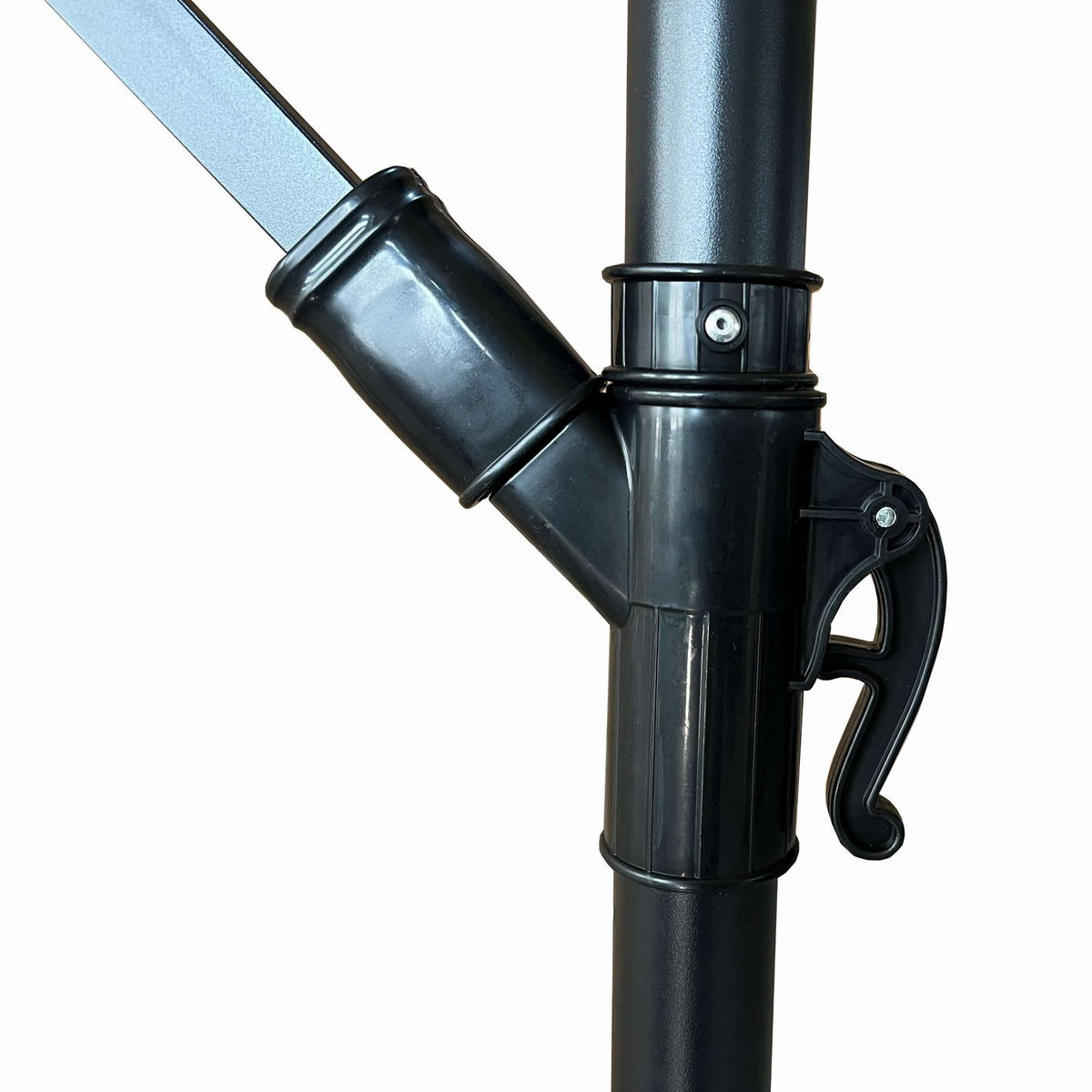 SONNENSCHRIM Grau 245/300 cm - Hellgrau/Schwarz, Metall (300/300cm) - Akord