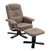 RELAXSESSELSET CHARLY - Braun, Textil (76/87/61cm) - IDIMEX