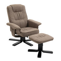 RELAXSESSELSET CHARLY - Braun, Textil (76/87/61cm) - IDIMEX