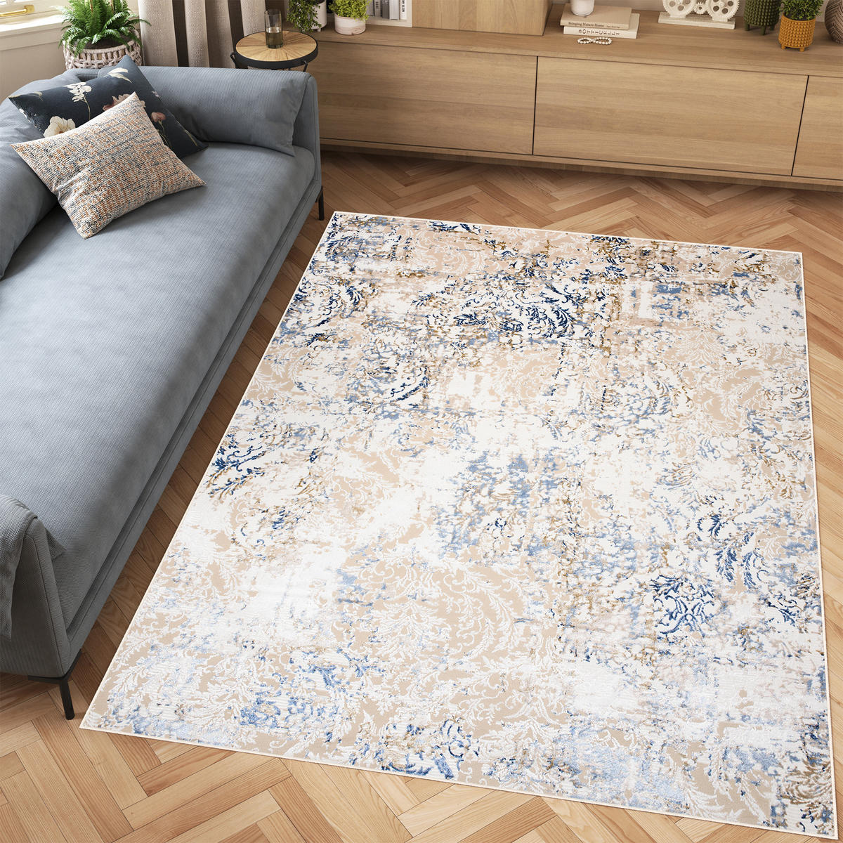 TEPPICH HERA Creme 140/200 cm - Creme, Textil (140/200cm) - Tapiso