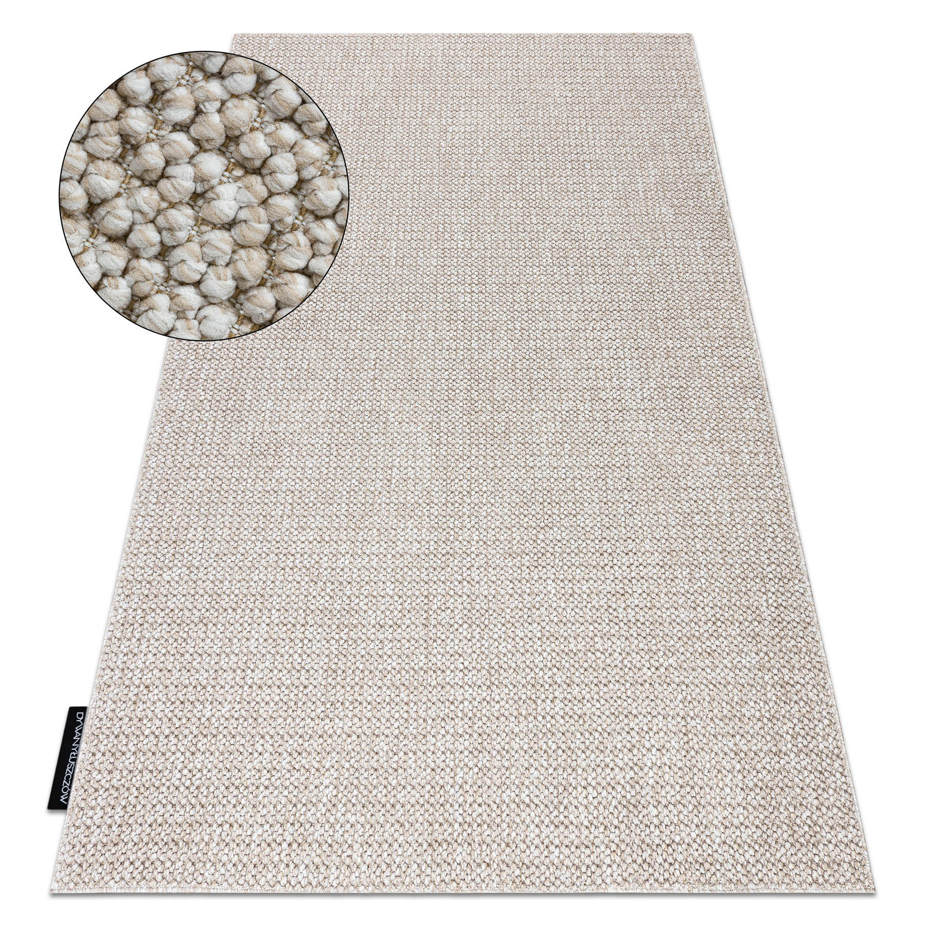 rugsX KOBEREC CASABLANCA LOOP béžový, smyčka, měkká 150/200 cm