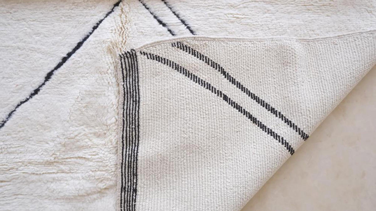 BERBERTEPPICH aus reiner Wolle 210x 276 cm - Weiß, Naturmaterialien (210/276cm) - AFK Living