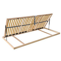 LATTENROST Madera Lattenrost für Bettkastenfunktion – 7-Zonen, 28 Federleisten, Birkenschichtholz - Weiß, Holz (80/200cm) - Betten-ABC
