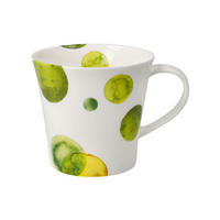 TEETASSE Limette, Fine Bone China, Grün, 350 ml - Grün, Keramik (0.35L) - Goebel