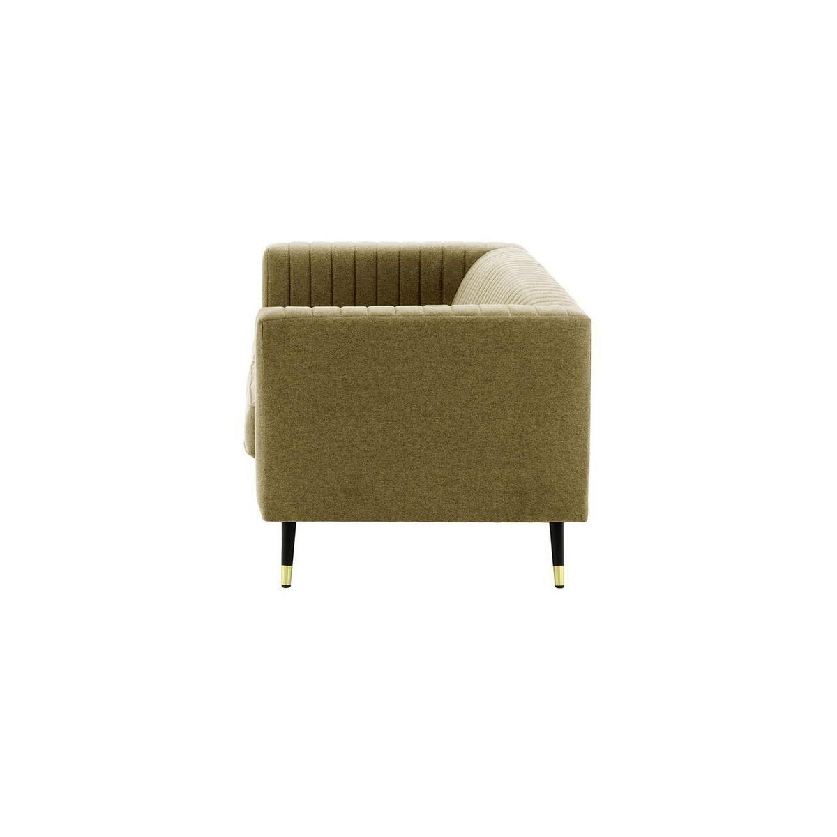 DREISITZER SOFA Slender-Baku 10 - Beige, Holz/Textil (201/71/83cm) - SLF24