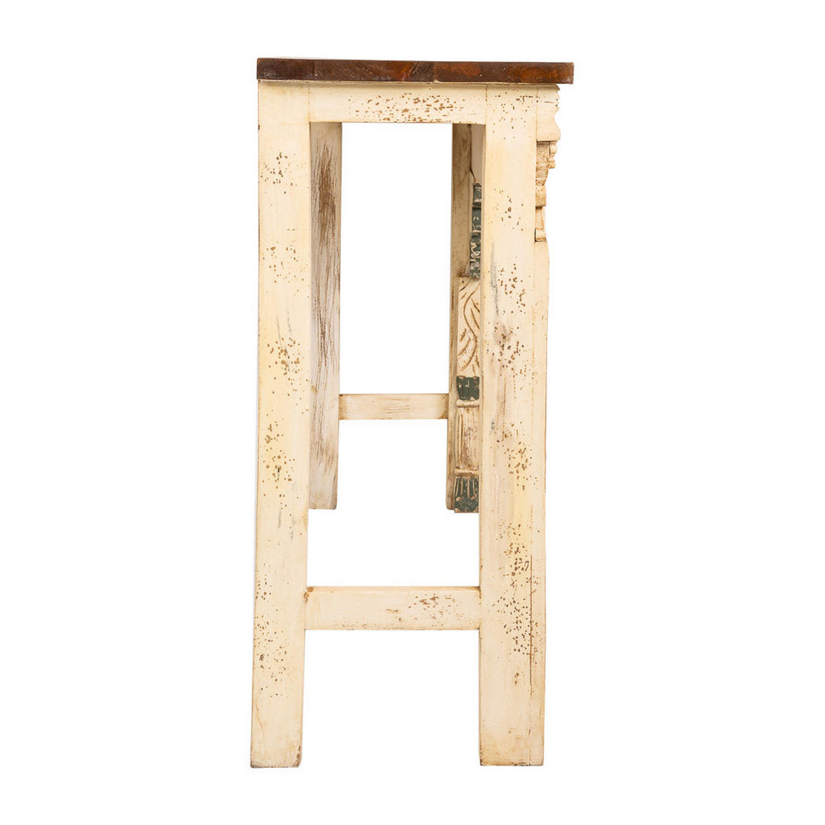 KONSOLENTISCH aus Holz, braun, 160x40x90cm - Braun, Holz (40/160/90cm) - Wanderlust