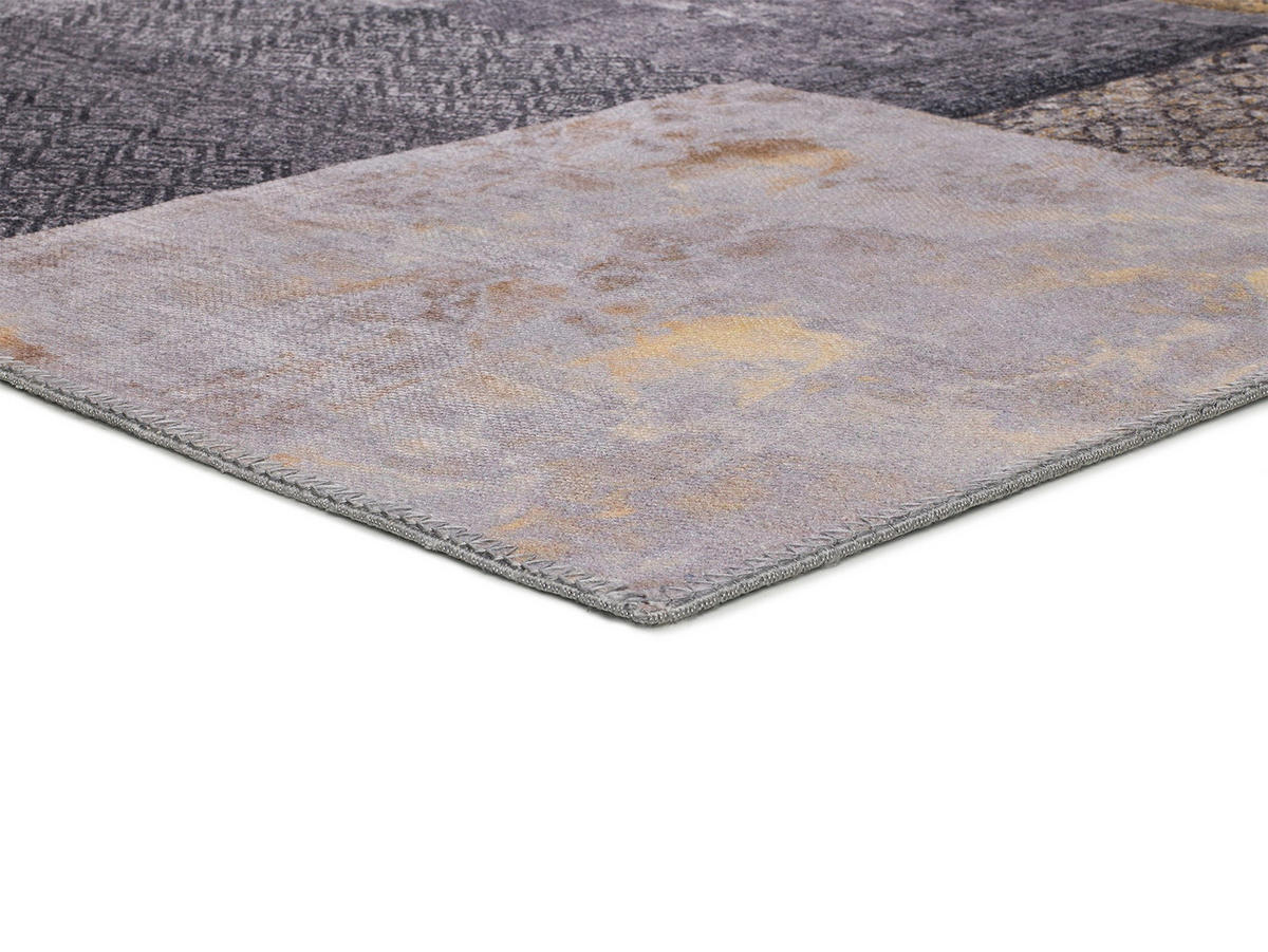 WEBTEPPICH Grau Neila 140/200 cm - Grau, Naturmaterialien/Textil (140/200cm) - Atticgo