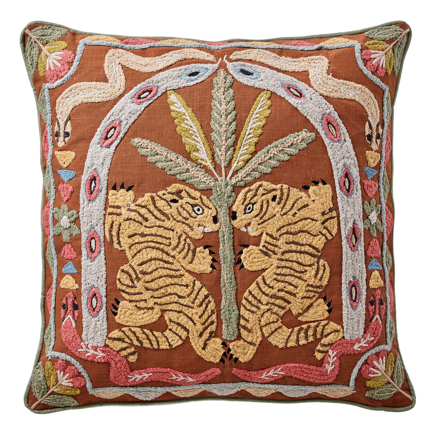 KISSEN Bohemian - Braun, Textil (50/50cm) - Butlers