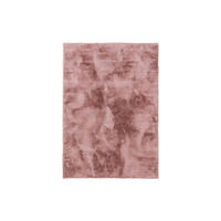 KUNSTFELL-TEPPICH Dave Rosa 200x300 cm - Pink, Textil (200/1cm) - KUNSTLOFT