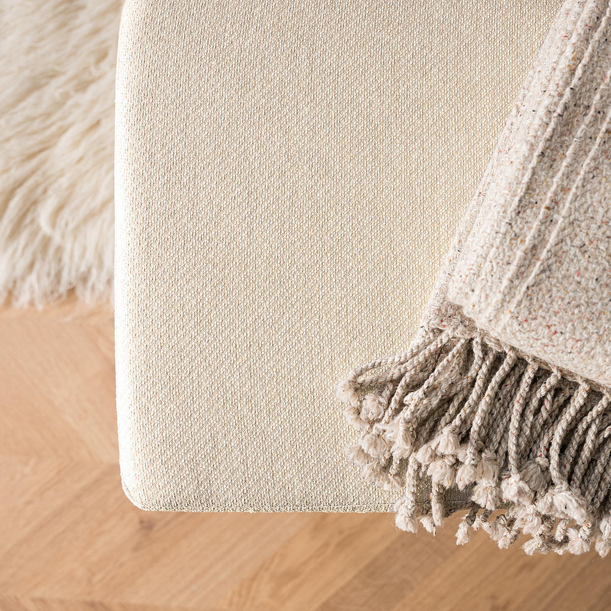 SITZBANK - Eichefarben/Beige, Eichenholz/Holz (140/48/41cm) - home24