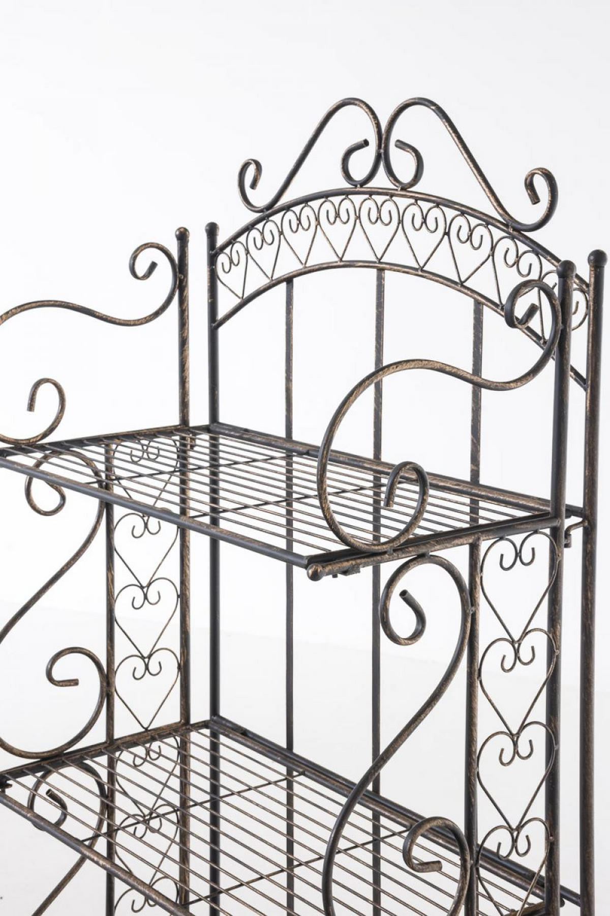 STANDREGAL Metall Bronze - Bronzefarben, Metall (61/153/33cm) - CLP