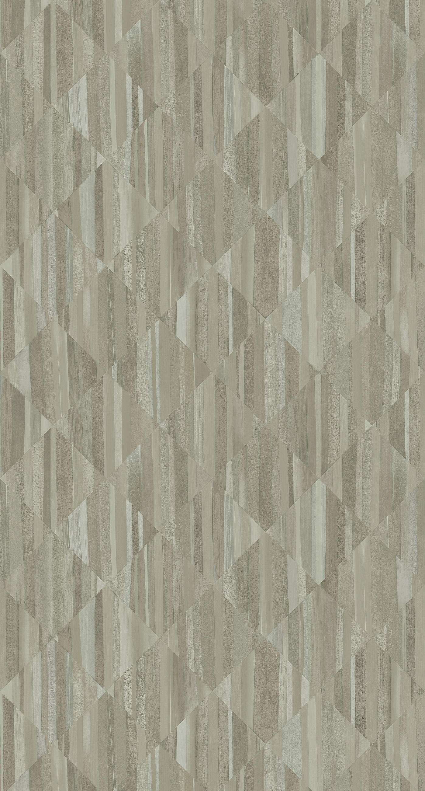 FOTOTAPETE 3D Holzoptik 150 x 279 cm - Grau, Papier (150/279cm) - Origin Wallcoverings