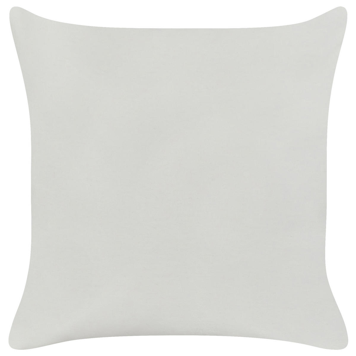 DEKOKISSEN 2er-Set Hellblau 45/45 cm Peppermint - Blau/Braun, Naturmaterialien (45/45cm) - Beliani