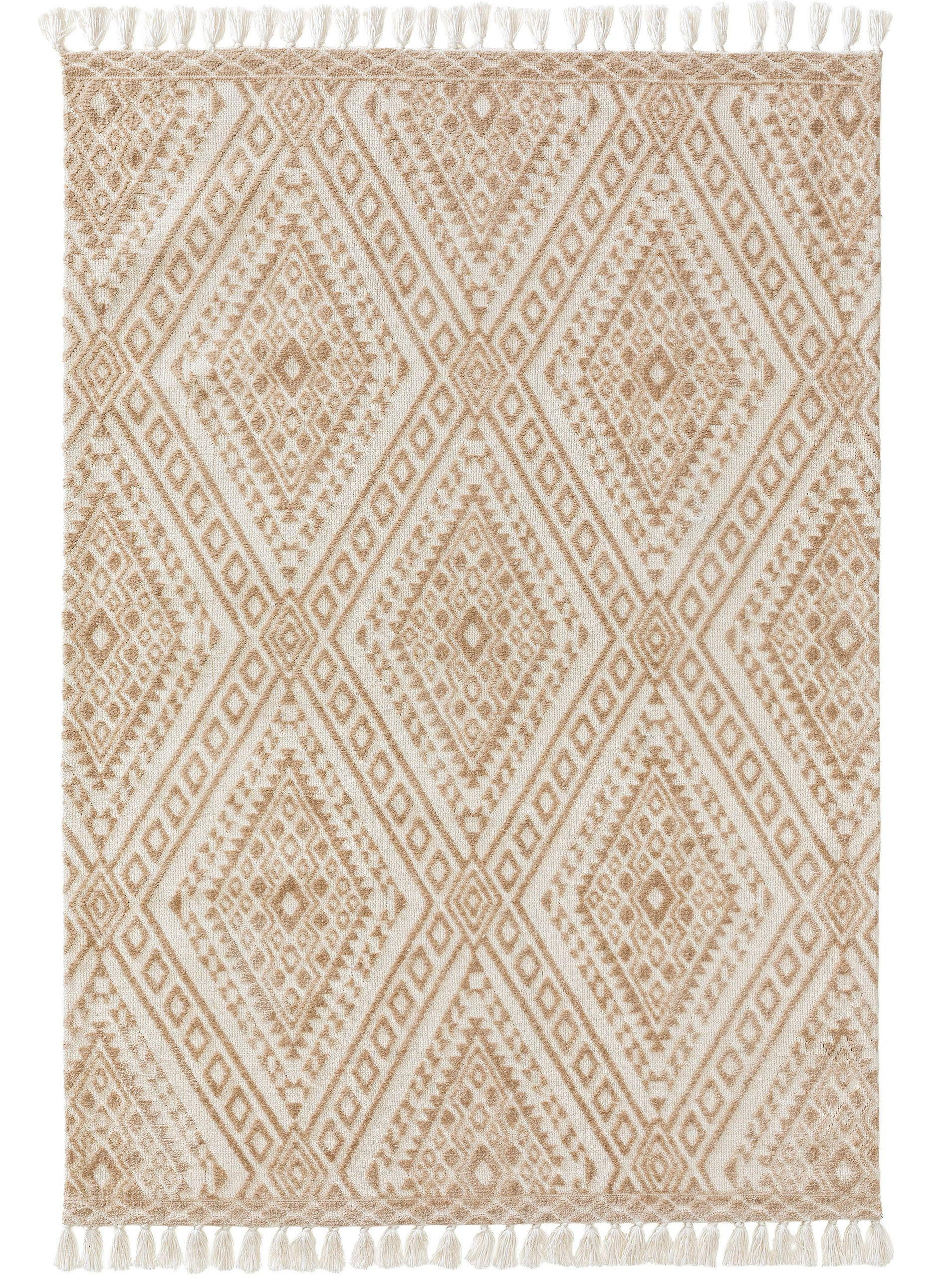 TEPPICH Elias Beige 200x300 cm - Beige, Textil (200/300cm) - benuta Nest