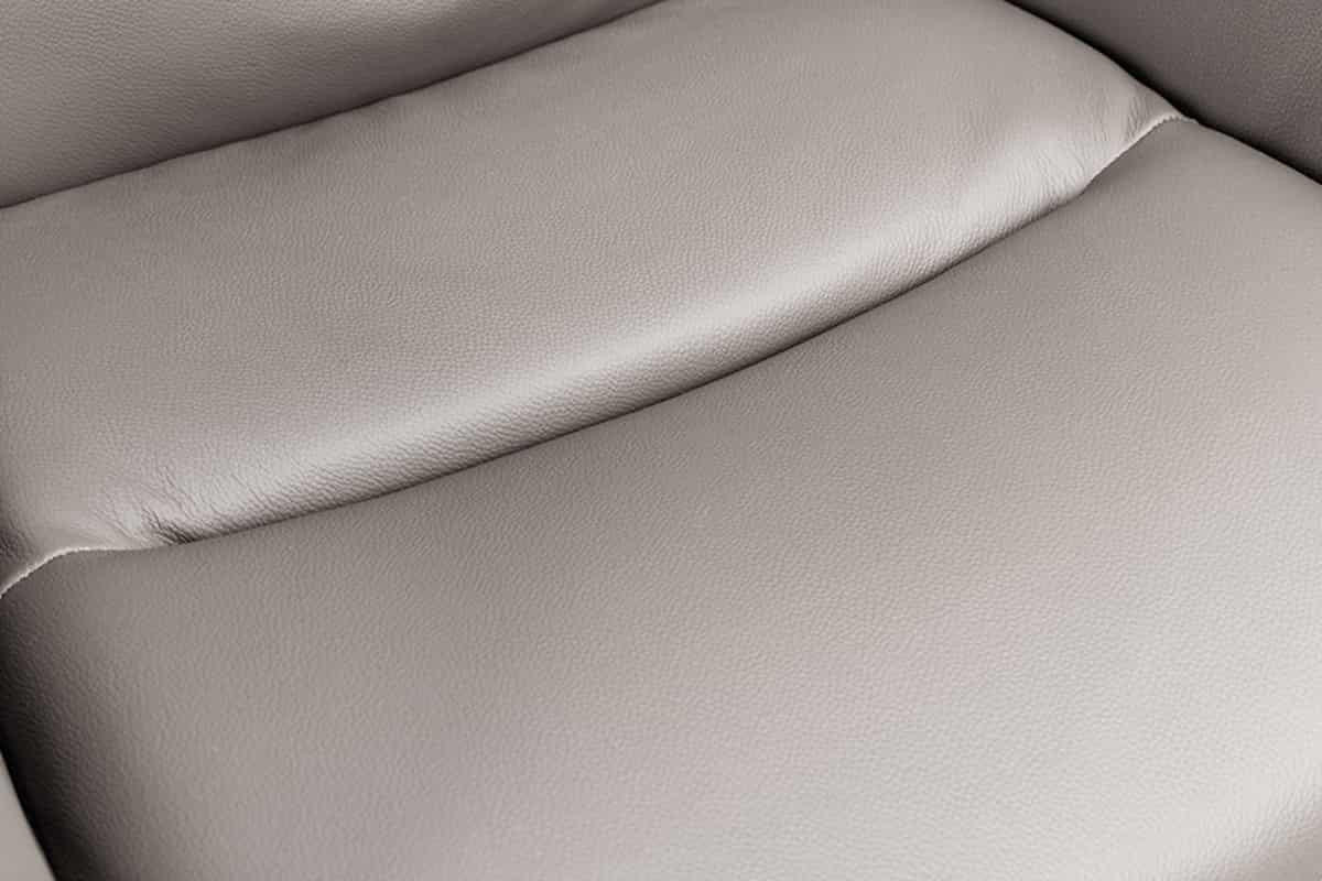 STUHL BIG GEORGE Microfaser Taupe 90 cm - Taupe/Schwarz, Leder/Textil (58/88/66cm) - riess-ambiente