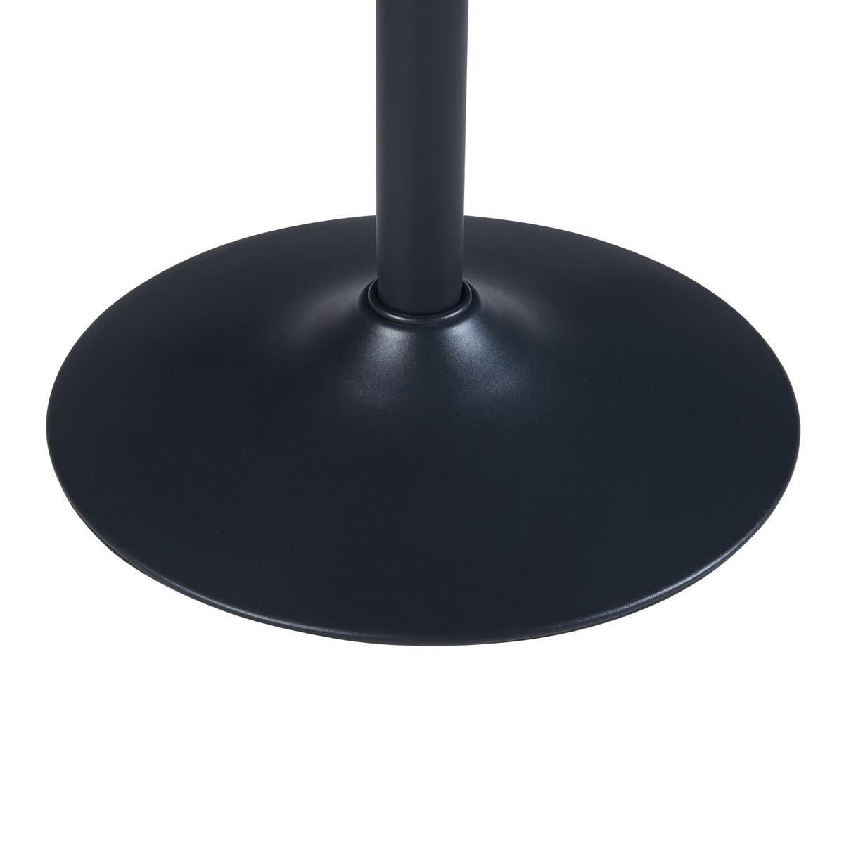 BARTISCH Vantaa - Walnussfarben/Schwarz, Holzwerkstoff/Metall (60/100/60cm) - [en.casa]