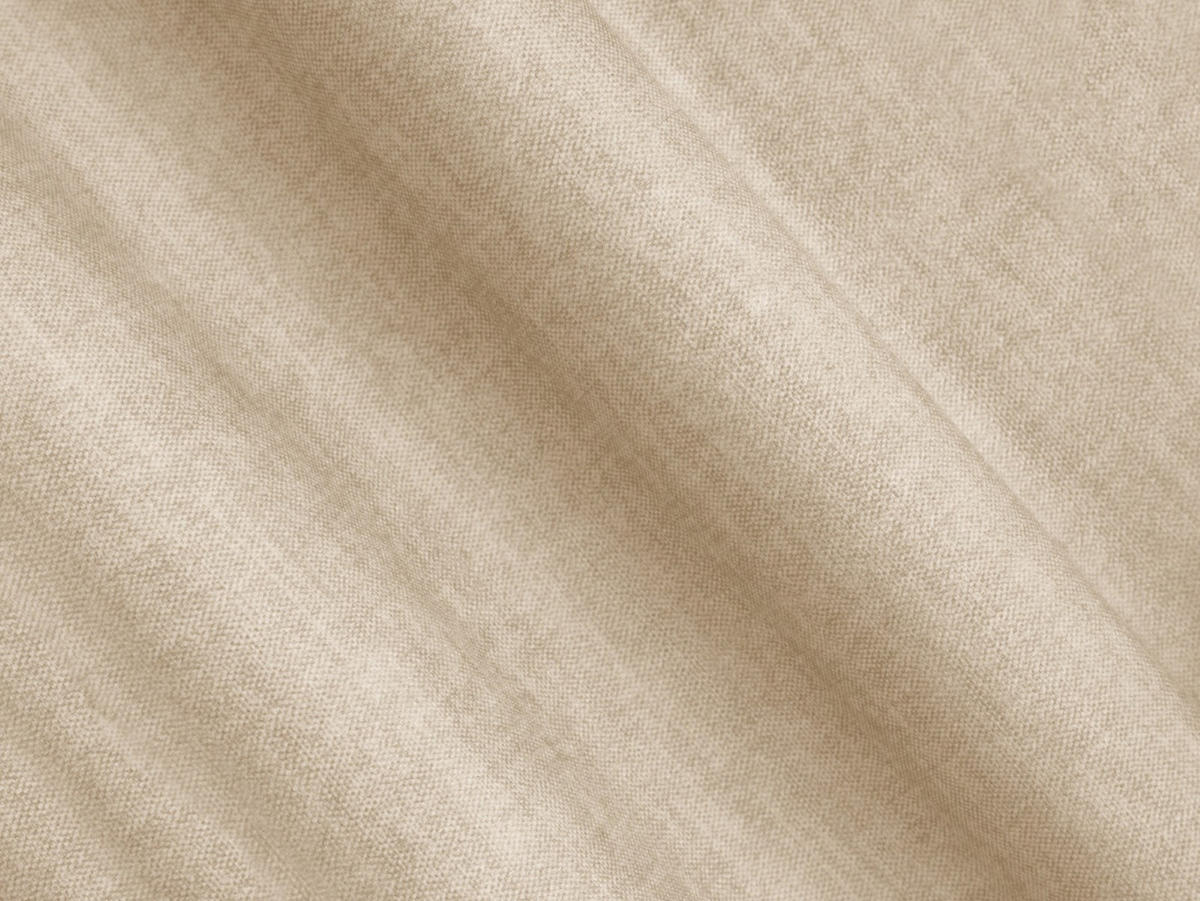SOFA Linz aus Samt leichtes beige 3 Sitzplätze - Creme, Textil (100/84/200cm) - Cosmopolitan Design