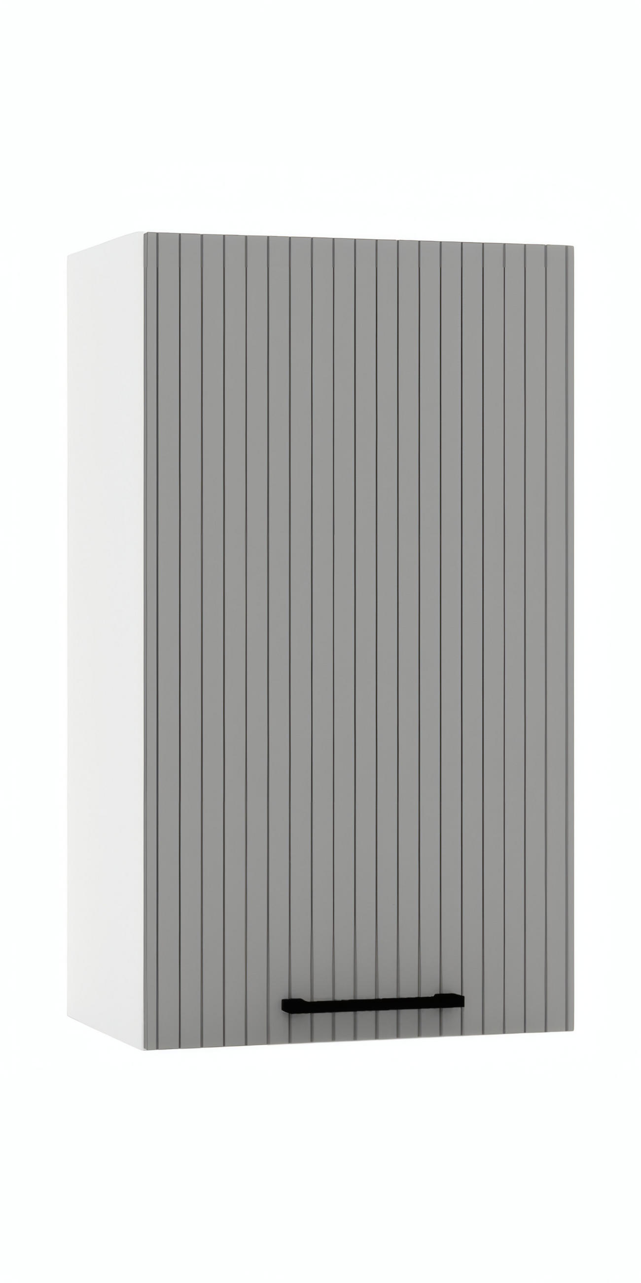 HÄNGESCHRANK W40 P/L - KENDRO - Zeitlose Küchenlösung - Weiß/Grau, Holz/Metall (40/72/30cm) - ROYAL24_MARKT