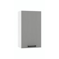 HÄNGESCHRANK W40 P/L - KENDRO - Zeitlose Küchenlösung - Weiß/Grau, Holz/Metall (40/72/30cm) - ROYAL24_MARKT