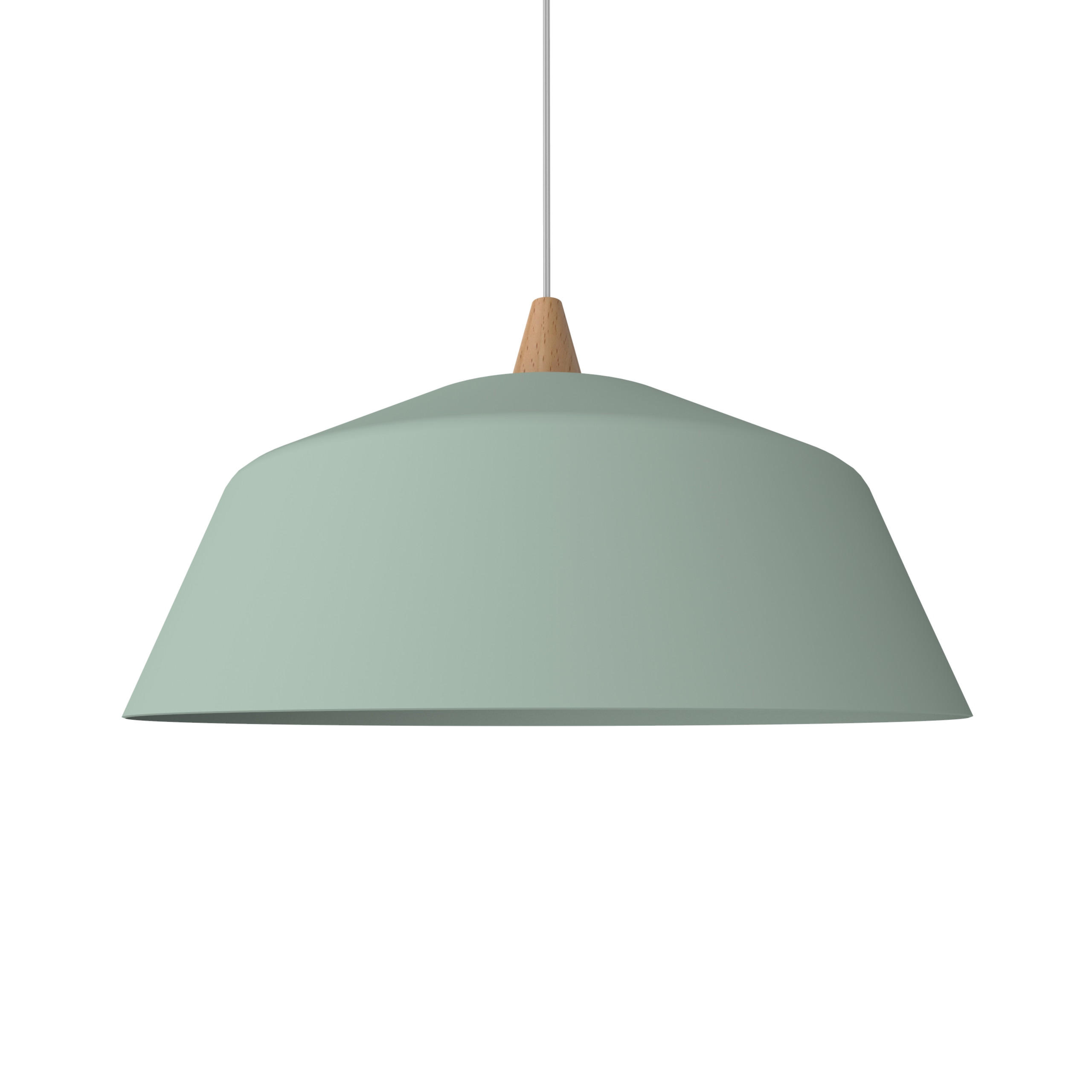 HÄNGELEUCHTE - Grün, Metall (50/50/17cm) - Lumicom