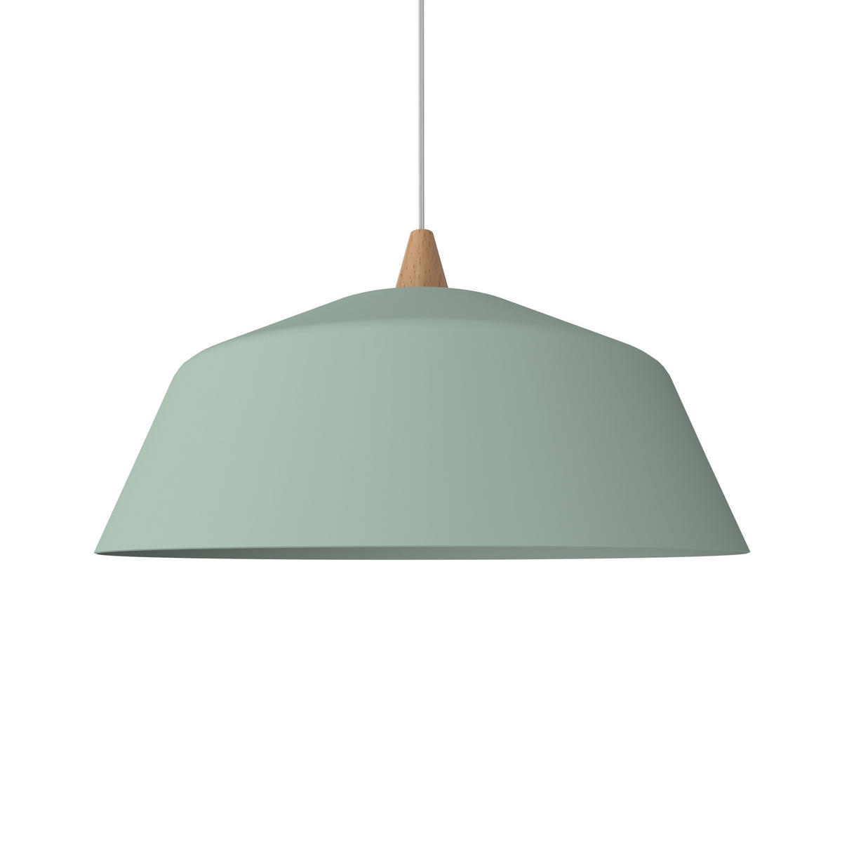 HÄNGELEUCHTE - Grün, Metall (50/50/17cm) - Lumicom
