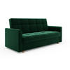 SOFA LENTO mit Schlaffunktion ITAKA 10 mit Stauraum - Grün, Textil (87/95/216cm) - Bedante
