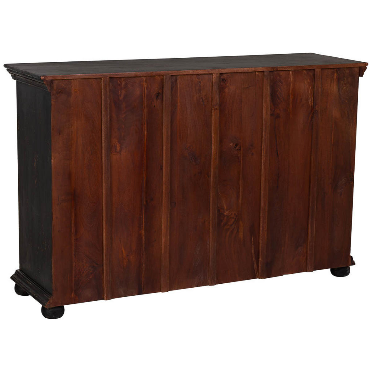 SIDEBOARD aus Holz 147x45x96 cm - Schwarz, Holz (147/96/45cm) - Wanderlust