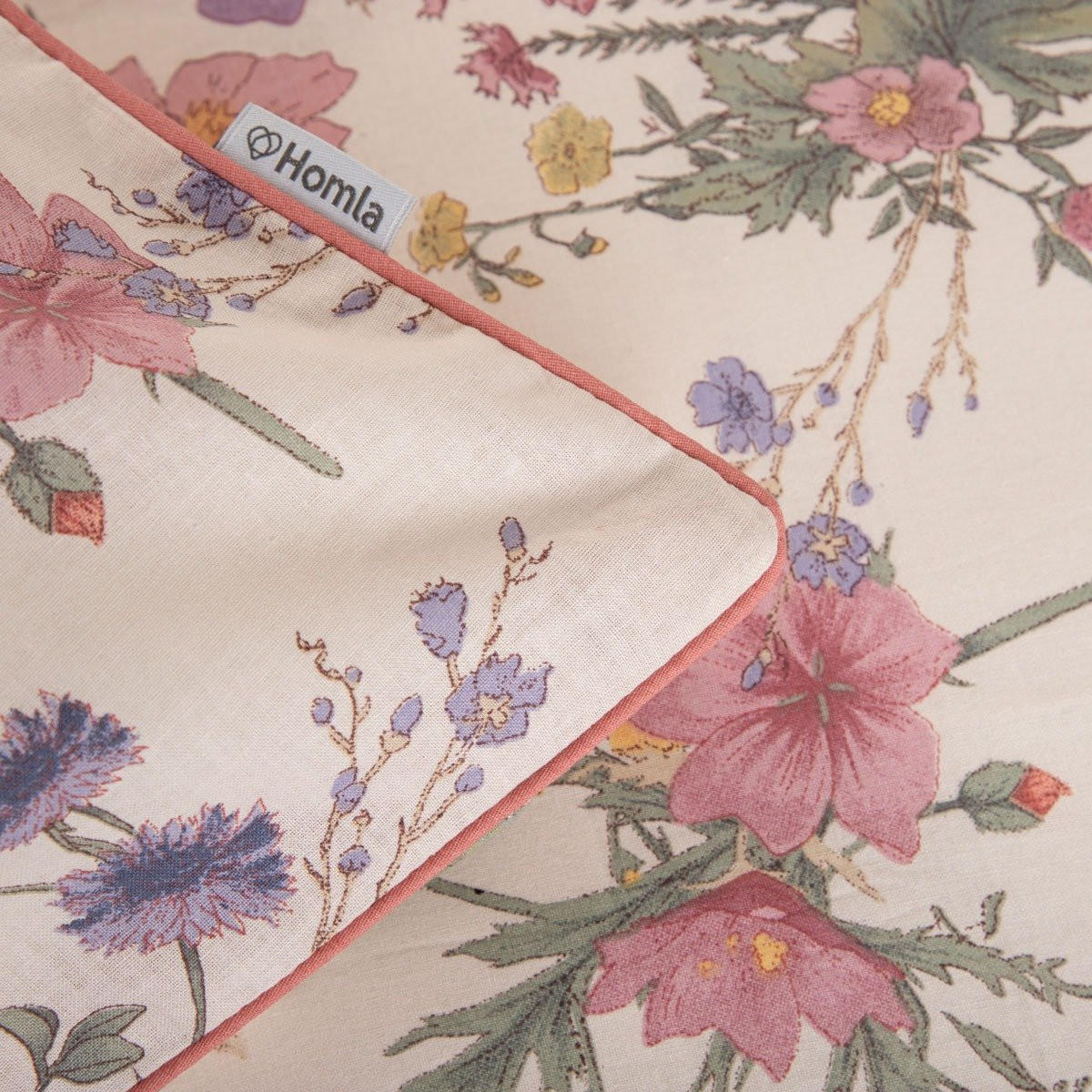 BETTWÄSCHE Meadow flowers Baumwoll 220/200 cm - Multicolor, Textil (220/200cm) - Homla